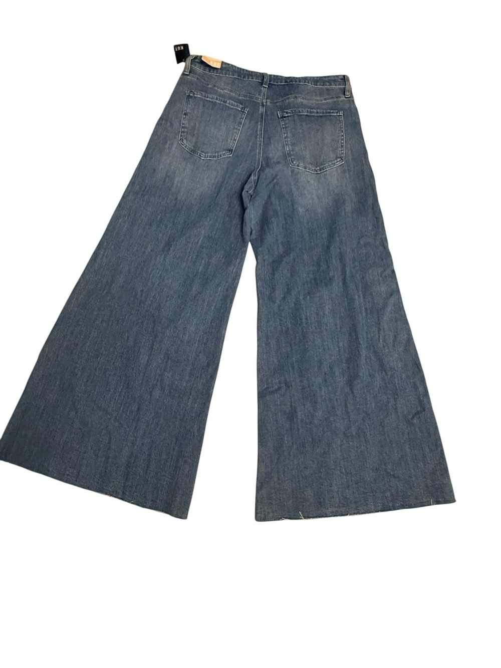 Kut from the Kloth High-Rise Blake Super Wide Leg Jeans in Blue Size 14 NWT - Picture 3 of 8